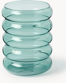 Set di 4 bicchieri da long drink in vetro soffiato borosilicato Bubbly