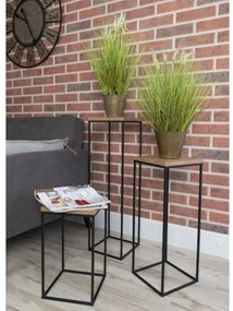 Portafiori BASICLOFT 40x24 nero/marrone