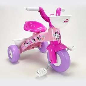 Triciclo per Bambini 55x42x47 cm con Pedali Disney Minnie...