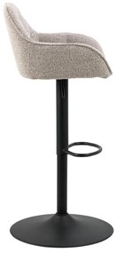 Set di 2 sgabelli da bar girevoli grigio chiaro 109 cm Brooke - Actona