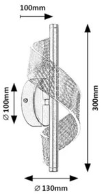 Rabalux 71415 - Applique LED ZOFRAEL LED/6W/230V 3000K