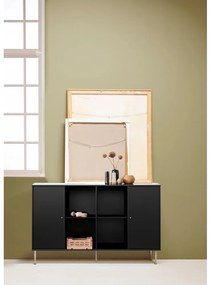 Scaffale modulare nero 136x69 cm Mistral Kubus - Hammel Furniture