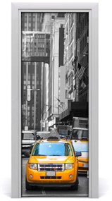 Rivestimento Per Porta Taxi di New York 75x205 cm