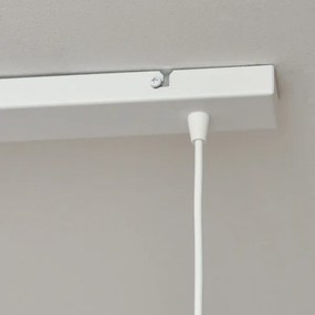 Lampadario a sospensione per bambini STARS 2xE27/15W/230V giallo/bianco