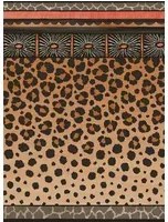 Cole & Son Carta da parati Zulu Border - Orange