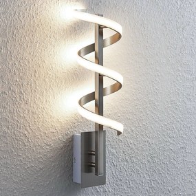 Lindby Applique LED a spirale Pierre