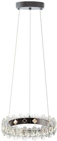 Plafoniera LED in cristallo APP1041-CP + telecomando