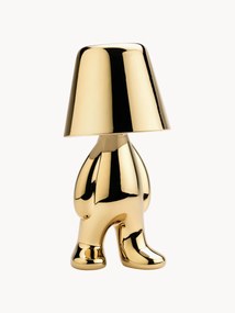 Lampada da tavolo piccola portatile a LED con luce regolabile Golden Brothers Tom