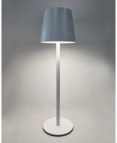 Lampada da tavolo LED dimmerabile touch 5W 5V USB 1200 mAh bianca