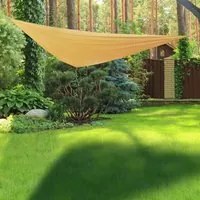 HI Vela Parasole Triangolare 3x3 m Beige