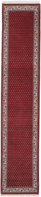 Mir Tappeto orientale 80x400 Rosso (Indian) Annodato A Mano