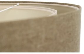 Lampadario a sospensione con filo BOHO TRINITI 1xE27/60W/230V marrone