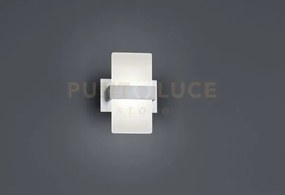 Platon applique led 4,3w 430lm, 3000k alluminio con diffusore metac...