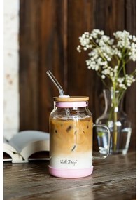 Barattolo con cannuccia 600 ml Fuori – Vialli Design