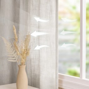 Tenda color crema 140x270 cm Valeta – Restilo