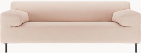 Divano 2 posti bianco rosa/nero freistil180, larg. 202 cm