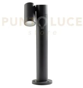 Ges1120- paletto in alluminio 1 luce attacco gu10 antracite ip65 h....