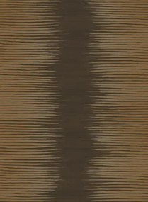 Tapete Plume von Cole & Son - Chocolate & Gilver