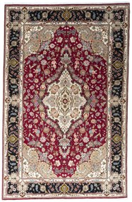 Tabriz Tappeto persiano 180x280 Rosso (Iran) Annodato A Mano