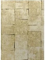Arte International Carta da parati Gilded Heritage - Warm Silver