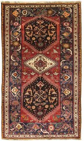 Gashghai Tappeto persiano 160x270 Rosso (Iran) Annodato A Mano