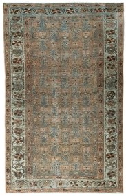 Hamedan Tappeto persiano 210 x 130 Nero (Iran) Annodato A Mano