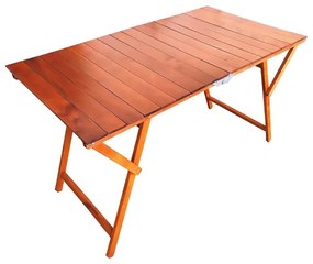 Tavolo richiudibile in legno pic nic LAURA 70x140 cm CILIEGIO