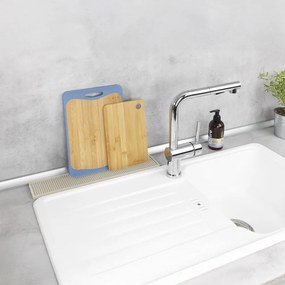 Tappetino scolapiatti beige in plastica 42x8 cm Slim – Wenko