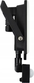 Proiettore da esterno LED con sensore, 50W, 230V, 4500K, IP65, nero