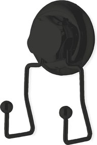 Gancio a muro autoportante nero Doppio nero Bestlock - Compactor