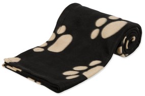 Coperta per cani nera in lana di pecora 150x100 cm Trixie Barney – Plaček Pet Products