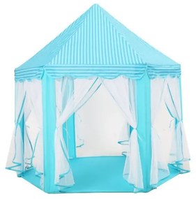 Casa turchese con tettoia - tenda da gioco per bambini