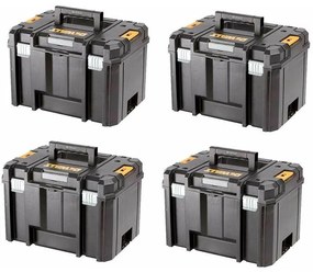 Pack di 4 Valigette Dewalt tstak vi