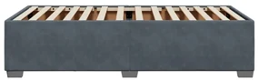 Giroletto grigio scuro 80x200 cm in velluto