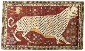 Shiraz Tappeto persiano 190x110 Rosso (Iran) Annodato A Mano