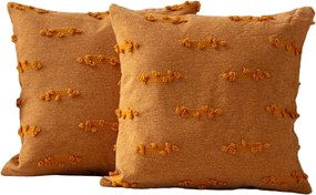 Federe decorative in set 2 pz 43x43 cm Tuffet – Mioli Decor