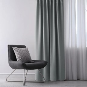 Tenda termoisolante/parzialmente oscurante grigia 140x245 cm Kierra – Restilo