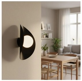 Applique da parete FIERO 1xG9/8W/230V nera