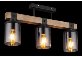 Globo 15555-3D - Lampadario a plafone LILA 3xE27/60W/230V