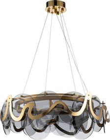 Lampada da soffitto APP1545-8CP Brush Gold / Grey