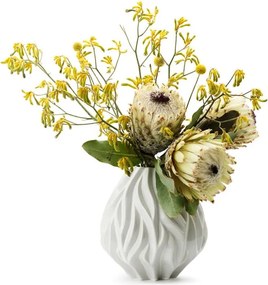 Vaso in porcellana bianca Flame - Morsø