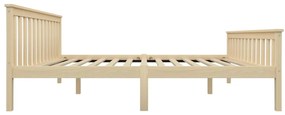 Giroletto legno chiaro in legno massello di pino 160x200 cm