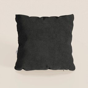 Destiny cuscino disponibile in diversi colori realizzato in tessuto morbido impermeabile T02 nero