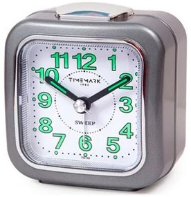 Orologio-Sveglia Analogico Timemark Grigio (7.5 x 8 x 4.5 cm)