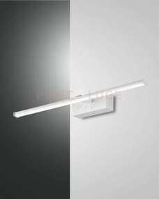 Nala applique bianco l. 50cm a led 3000k - 10w - 1200 lm ip44