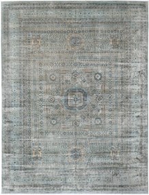 Mamluk Tappeto 370x480 Blu (Pakistan) Annodato A Mano