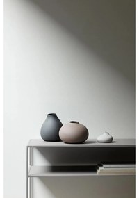 Vaso in porcellana grigio scuro (altezza 17 cm) Nona - Blomus