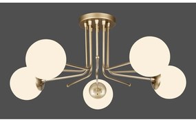 Lampada da soffitto di colore oro, altezza 34 cm Star - Squid Lighting