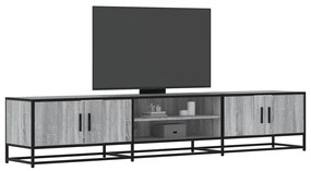 Mobile Porta Tv Grigio Sonoma 210x35x41 Cm İn Truciolato /