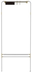 Set da corridoio in metallo bianco Lean On Me - UMAGE